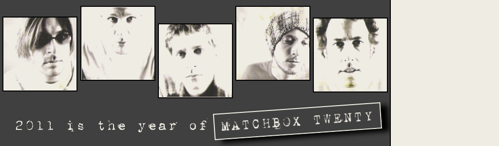 Matchbox Twenty rajongi oldal^^